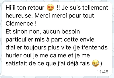 Message cliente NutriWell